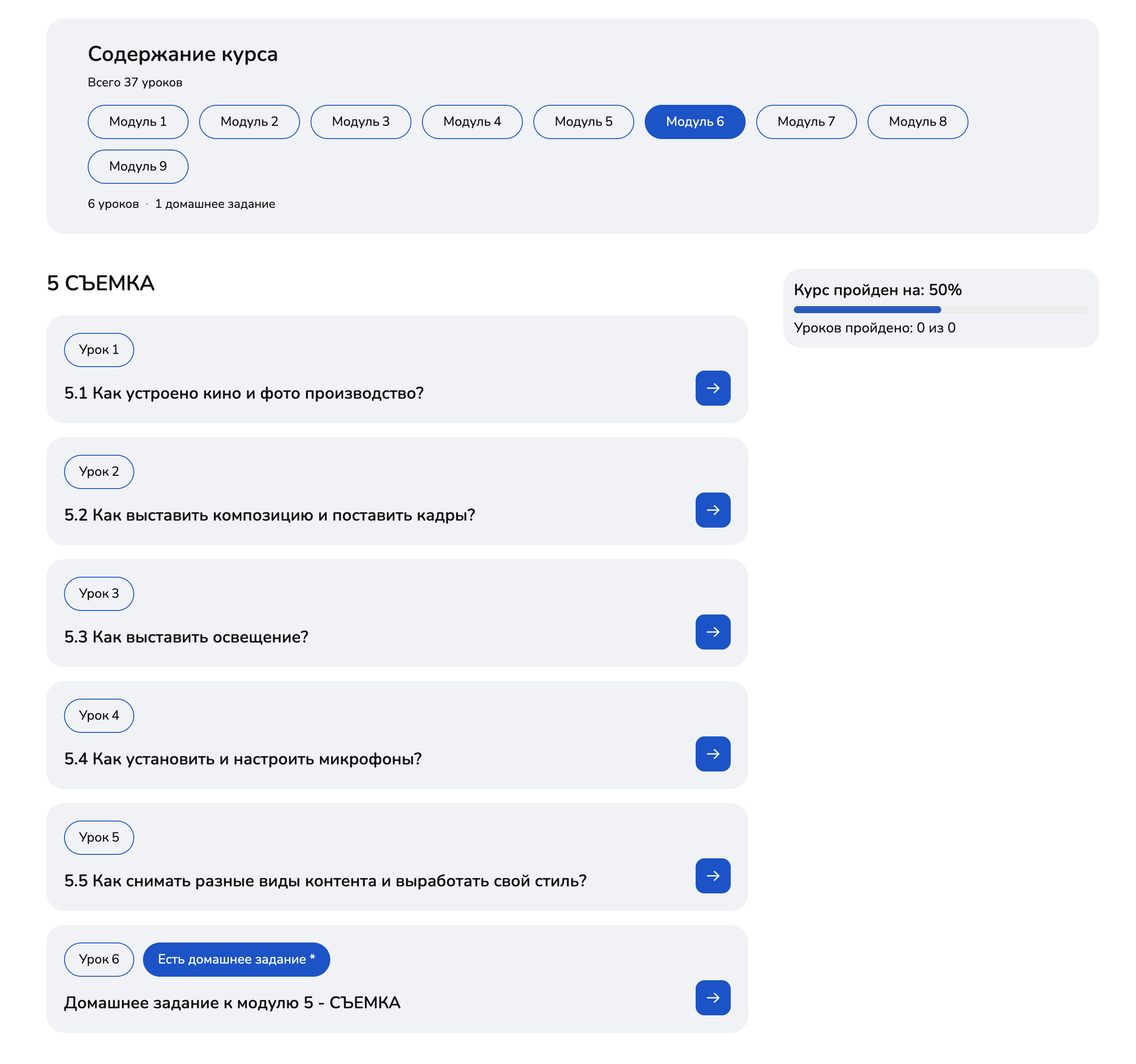 Как проходит обучение